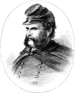 Ambrose Burnside, Unionsgeneral for den amerikanske borgerkrig, c1880 af Unbekannt