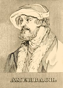 Amerbach, 1440-1513, 1830. af Unbekannt