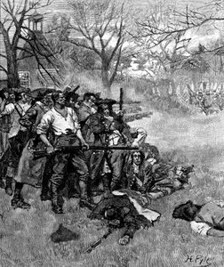 Amerikansk uafhængighedskrig, 1775, 1875 af Unbekannt
