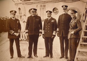 Amerikanske admiraler flyder med kongen, 1918 1935 af Unbekannt