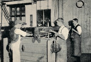 An Electroplating Outfit, c1917 af Unbekannt