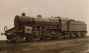 En L.M.S. Blandet færdselslokomotiv, c1930