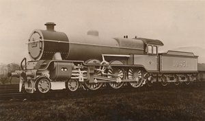 En L.M.S. Superheated Express Passenger Engine, 1927. af Unbekannt