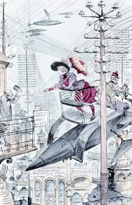 En idé om verden, som den ville være i 1953, 1883 af Unbekannt