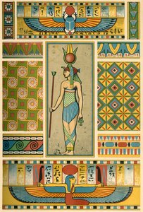 Gammel egyptisk dekoration, 1898. af Unbekannt