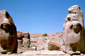 Oldtidssted nær Alaca Huyuk, Egypten, c1350 f.Kr af Unbekannt