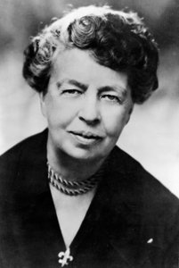 Anna Eleanor Roosevelt 1884-1962 amerikansk humanitær af Unbekannt