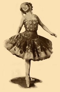 Ana Pavlova, 1910. af Unbekannt
