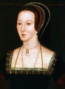 Anne Boleyn, anden hustru til Henrik VIII, c1520-1536 af Unbekannt
