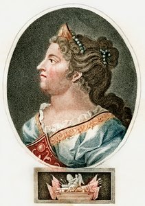 Anne, dronning af Storbritannien, c1796 af Unbekannt
