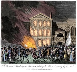 Anti-katolske Gordon-optøjer, London, 6-7 juni 1780 af Unbekannt