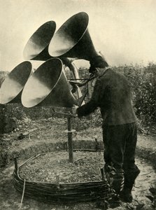 Luftværnsanordning, Første Verdenskrig, 1914-1918, c1920. af Unbekannt