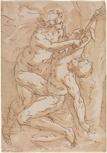 Apollo Flaying Marsyas, 1500-tallet. af Unbekannt
