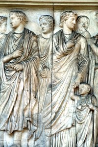 Ara Pacis, Rom, 9 f.Kr af Unbekannt