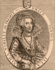Arabella Stuart 1575-1615, engelsk renæssanceadelskvinde, 1889. af Unbekannt