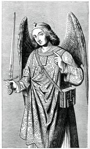 Ærkeenglen Sankt Michael, 1870 af Unbekannt