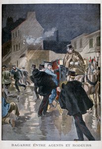 Arresteret af politiet, Paris, 1900 af Unbekannt
