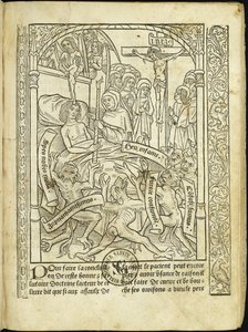 Ars moriendi Kunsten at dø, 1496. af Unbekannt