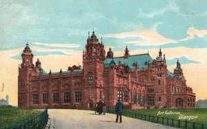 Kunstgallerier, Glasgow, c1904. af Unbekannt