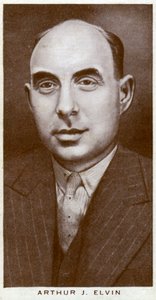 Arthur J Elvin, britisk boksepromotor, 1938 af Unbekannt