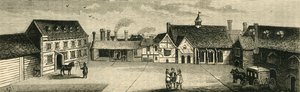 Arundel House mod nord, c1600-tallet, 1881. af Unbekannt