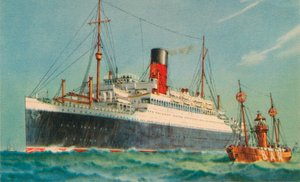 Ascania, Cunard White Star, 1920