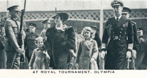 Ved Royal Tournament, Olympia, 1936 1937 af Unbekannt