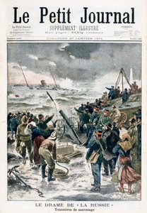 Redningsforsøg, 1901 af Unbekannt