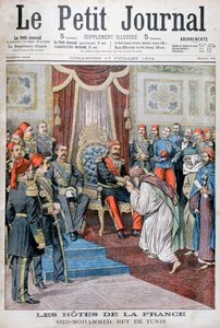 Publikum med Muhammad IV al-Hadi, Bey of Tunis, 1904 af Unbekannt