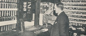 Automatiske billet- og bytteautomater i Westminster, 1926 af Unbekannt