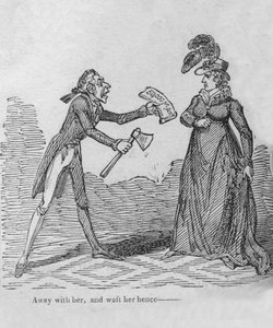 Væk med hende, og vift hende herfra ---, c1820. af Unbekannt
