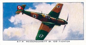 B.F.W. Messerschmitt Bf. 109 Fighter, 1938 af Unbekannt