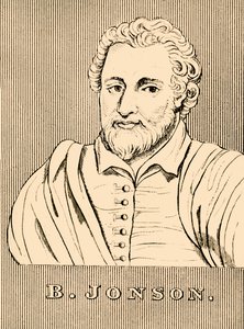 B. Jonson, c1572-1637, 1830. af Unbekannt