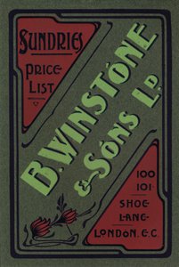 B. Winstone & Sons Ltd.-annonce, 1907 af Unbekannt