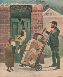 Tilbage til skolen, 1895. af Unbekannt