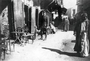 Bagdad basar, 1918 af Unbekannt