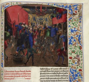 Bal des Ardents, ca 1470-1475. af Unbekannt