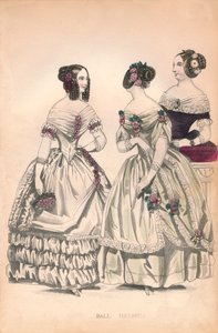 Boldkjoler, 1800-tallet. af Unbekannt
