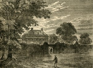 Balmes Hus i 1750, c1876. af Unbekannt