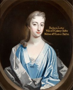 Barbara Lister, 1714-1724. af Unbekannt