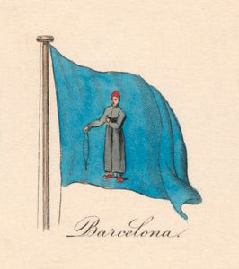 Barcelona, 1838 af Unbekannt