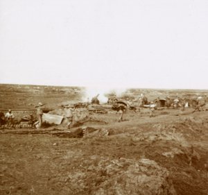 Batterihandling, c1914-c1918 af Unbekannt