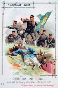Slaget ved Chang-Kia-Wan, Kina, Boxer Rebellion, 12. august 1900 af Unbekannt