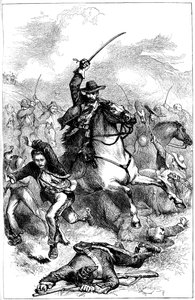 Slaget ved Buena Vista, Mexico, 1847 c1880 af Unbekannt