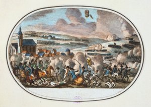 Slaget ved Fleurus, 26. juni 1794 af Unbekannt