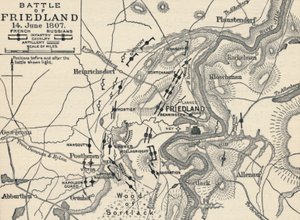 Slaget ved Friedland, 14. juni 1807, 1896 af Unbekannt