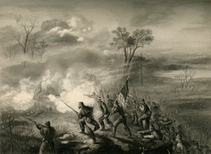 Slaget ved Lookout Mountain, 1878. af Unbekannt