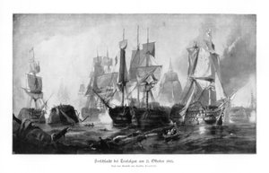 Slaget ved Trafalgar, 21. oktober 1805 1900 af Unbekannt