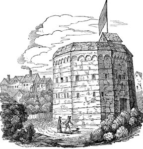 Bear Garden, Southwark, London, 1574 af Unbekannt