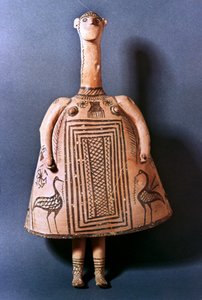 Klokke-idol, oldgræsk, c700 f.Kr af Unbekannt